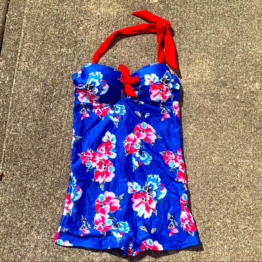 Adorable Pin-up Style One-piece
